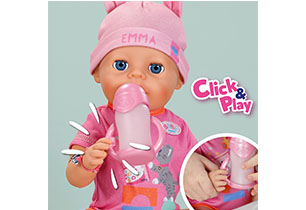 Baby Born Emma 43cm Click And Play Doll